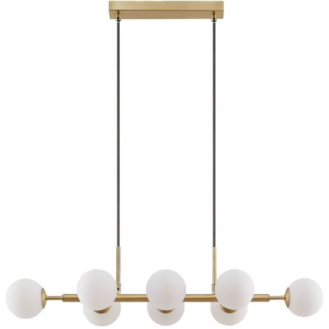 [NEUWERTIG] B-Ware Lindby Kiamo Hängeleuchte Pendelleuchte Deckenlampe Leuchte Glasschirme Opal432