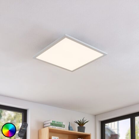 [NEUWERTIG] B-Ware Lindby Led Deckenlampe Milian Deckenlampe Lampe Leuchte Fernbedienung 45x45cm