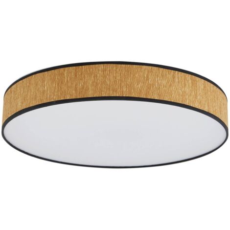 [NEUWERTIG] B-Ware Lindby Led Deckenleuchte Jutis Beige Seetang ø 50 Cm Deckenlampe Lampe Leuchte