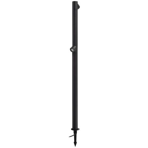[NEUWERTIG] B-Ware Lindby Led Wegeleuchte Luzian Höhe 120 Cm Schwarz Erdspieß Lampe Leuchte Spot