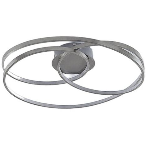 [NEUWERTIG] B-Ware Lindby Ronka Led Deckenlampe Deckenlampe Lampe Wohnzimmerlampe Leuchte Nickel429