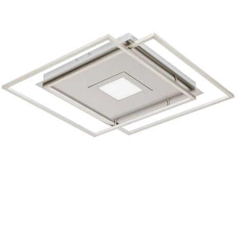 [NEUWERTIG] B-Ware Lucande Jirya Led Deckenlampe Deckenleuchte Deckenlicht Leuchte Lampe Cct Silber