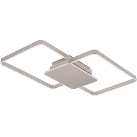 [NEUWERTIG] B-Ware Lucande Kadira Led Deckenlampe Deckenlampe Deckenleuchte Leuchte Lampe Nickel