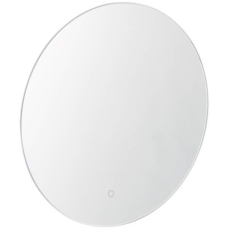 [NEUWERTIG] B-Ware Lucande Led Spiegel Celestiel Rund Beheizbar Cct ø 60 Cm Wandspiegel Chrom