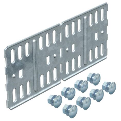 [NEUWERTIG] B-Ware Obo Bettermann Längs Und Winkelverbinder Rlvl 85 Montagezubehör Metall 10 St.