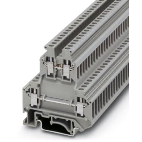 [NEUWERTIG] B-Ware Phoenix Contact Klemme Doppelstockklemme Ukk 3 Grau 24 A 500 V 5.2mm 50 St