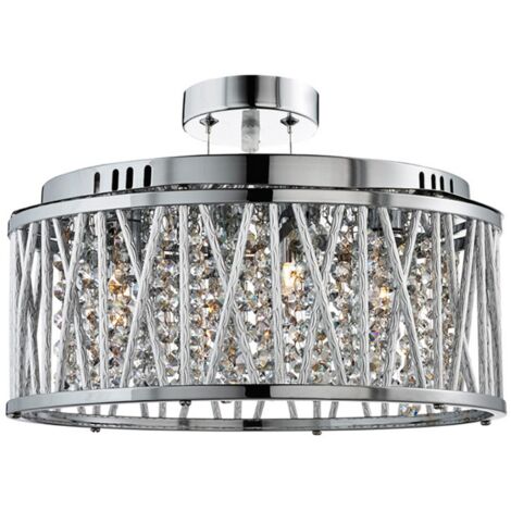 [NEUWERTIG] B-Ware Searchlight Hängeleuchte Elise Einflammig 5x G9 Deckenlampe Deckenleuchte Lampe