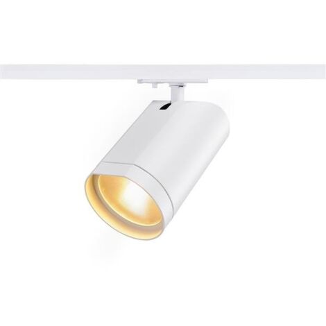 [NEUWERTIG] B-Ware Slv Bilas Led Spot Deckenlampe Deckenlicht Leuchte Led 1 Phasen Schiene Weiß 60°
