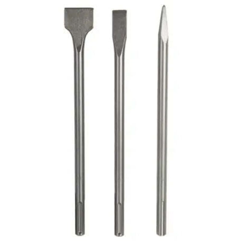 Image of [NEUWERTIG] B-Ware Stier Meißel Set Sds Max Werkzeug Flachmeißel 3 Teilig 400mm 25mm 50mm