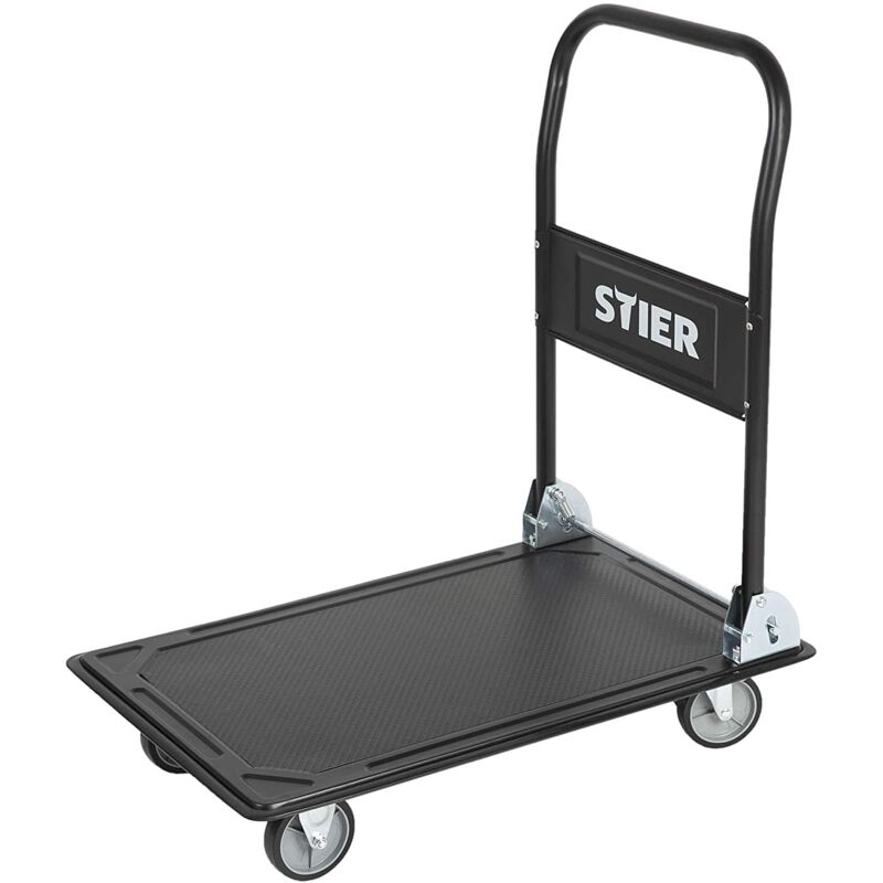 Image of [NEUWERTIG] B-Ware Stier Plattformwagen Transportwagen Rollwagen Klappbar 150kg 735x470mm532