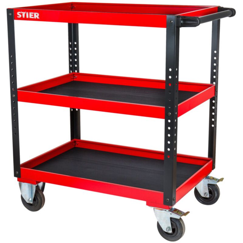 Image of [NEUWERTIG] B-Ware Stier Servicewagen Rollwagen Werkzeugwagen Hx Bx T 969x894x543 Mm Stahlblech