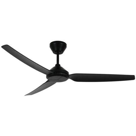 [NEUWERTIG] Beacon Lighting Deckenventilator Ventilator Polis Schwarz Dc Leise ø 137 Cm Ip55 B-Ware