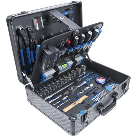 [NEUWERTIG] Bgs Technic Werkzeugsatz Set Werkzeugkoffer Chrom Stahl 149teilig Aluminium B-Ware
