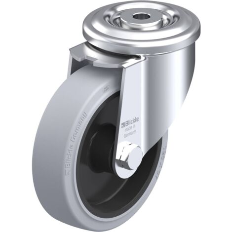 [NEUWERTIG] Blickle 641324 Lkr Poev 125 R Sg Lenkrolle 125mm Tragfähigkeit 250kg B-Ware