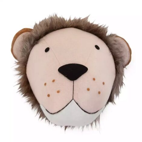 [NEUWERTIG] Childhome Tierkopf Löwe Wanddeko Tierfigur Kinderzimmer Deko Plüsch Kopf B-Ware
