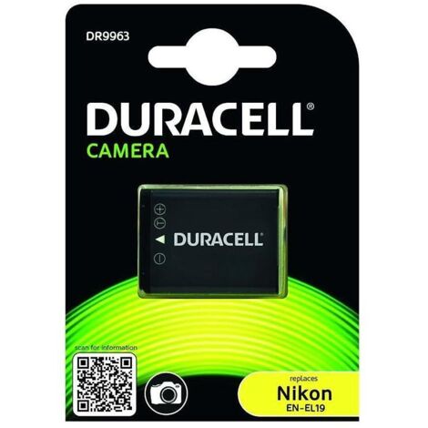 [NEUWERTIG] Duracell Kamera Akku Li Ion Für Nikon Ersetzt Original Akku En El19 3.7 V 700 M Ah B-Ware