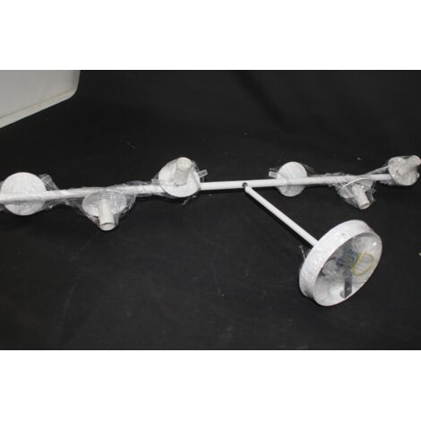 [NEUWERTIG] Euluna Deckenlampe Kabo Hängelampe Lampe Leuchte E14 6 Flammig Weiß Deckenlicht B-Ware