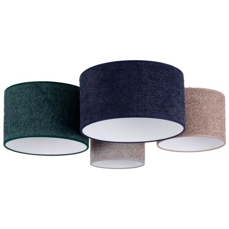 [NEUWERTIG] Euluna Deckenleuchte Boucle 4fl Blau Grün Cappuccino Grau Deckenlampe Leuchte B-Ware