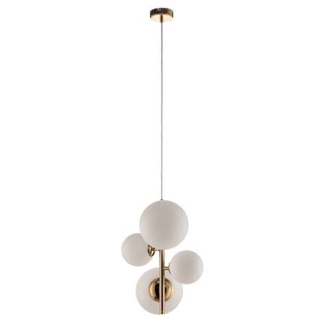 [NEUWERTIG] Euluna Hängeleuchte Dione Deckenlampe Pendelleuchte Deckenlicht Vierflammig Gold B-Ware