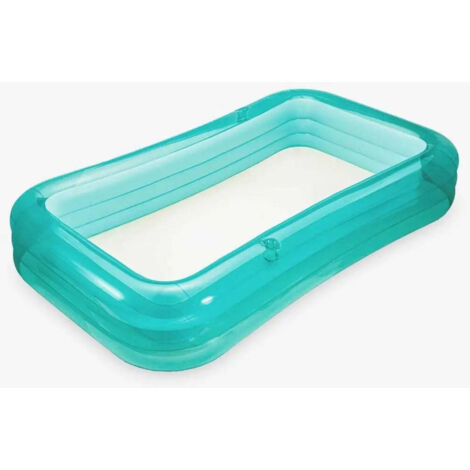 [NEUWERTIG] Funsicle Pool Schwimmbecken Aufblasbarer Pool Family Rechteckig Lagoon Blue B-Ware