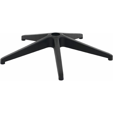 [NEUWERTIG] Fußkreuz 60cm HHG-423, Drehstuhl Bürostuhl Chefsessel, Loch Ø5cm
