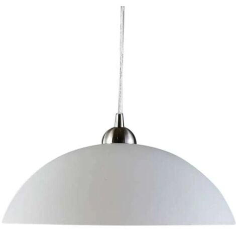 [NEUWERTIG] Hängeleuchte Hängeleuchte Deckenleuchte Lindby Valeria Glas Lampe E27 Weiß B-Ware