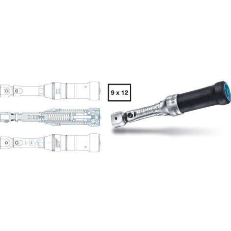[NEUWERTIG] Hazet Drehmomentschlüssel Schlüssel 6282 1 Ct 4 40 Nm 9x12mm B-Ware