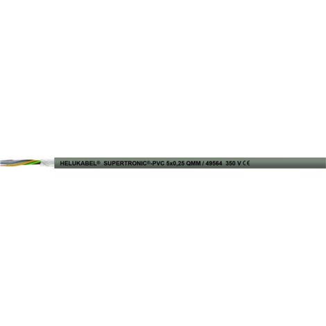 [NEUWERTIG] Helukabel 49553 Schleppkettenleitung S Tronic Pvc 5 X 0.14 Mm² Grau 100m Leitung