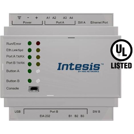 [NEUWERTIG] Intesis INMBSMEB0100000 M-BUS Gateway Automatisierung Fernwartung Schnittstellen