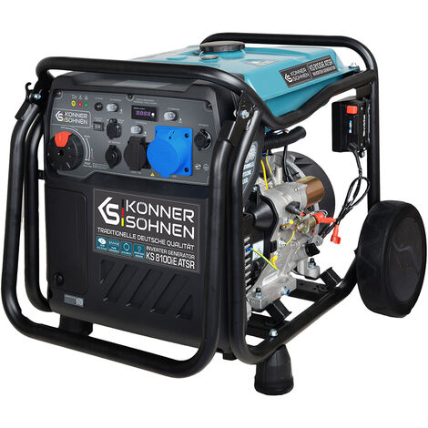 [NEUWERTIG] Inverter-Generator önner & Söhnen KS 8100iE ATSR