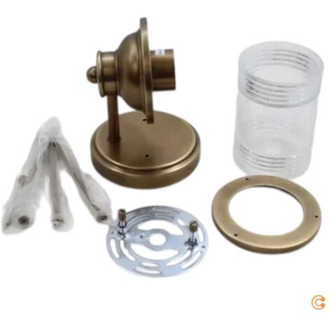 [NEUWERTIG] Kichler Bad Wandleuchte Lampe Ashland Bay Messing Einflammig Badezimmer B-Ware