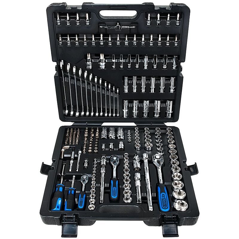 Image of Neuwertig] Ks Tools 918.0216 1/4' + 3/8' + 1/2' Chrom Eplus Steckschlüssel Satz 216 Tlg. B-Ware