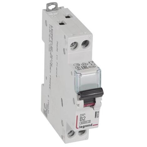 [NEUWERTIG] Legrand 407469 Leitungsschutzschalter Leitungsschutz Schalter Schutz 2 A 230 V/Ac B-Ware