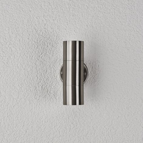 [NEUWERTIG] Lindby Außenwandlampe Leuchte Hakan Edelstahl Ip44 Gu10 Außenbeleuchtung B-Ware