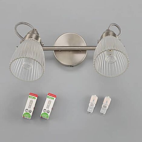 [NEUWERTIG] Lindby Bad Wandleuchte Kara Flurleuchte Deko Bilderleuchte Wandstrahler G9 Led B-Ware