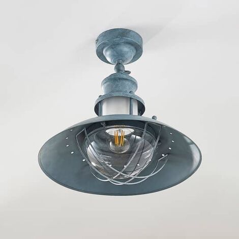[NEUWERTIG] Lindby Deckenlampe Louisanne Deckenlampe Deckenlicht Lampe Industrie Stil Grau B-Ware