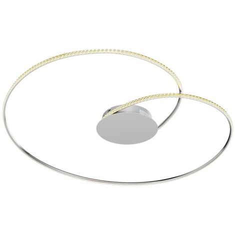 [NEUWERTIG] Lindby Joline Led Deckenleuchte Deckenlampe Wohnzimmerlampe 32 W ø 90 Cm Krist692 B-Ware