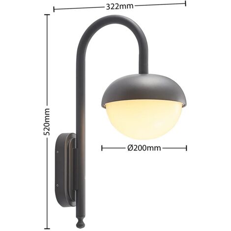 [NEUWERTIG] Lindby Kallie Led Außenwandleuchte Leuchte Lampe Außenwandlampe Led Lampe Li947 B-Ware