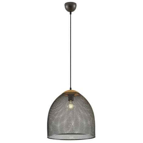 [NEUWERTIG] Lindby Monigo Pendelleuchte Nickel/Wood Hängelampe Deckenlampe Deckenleuchte