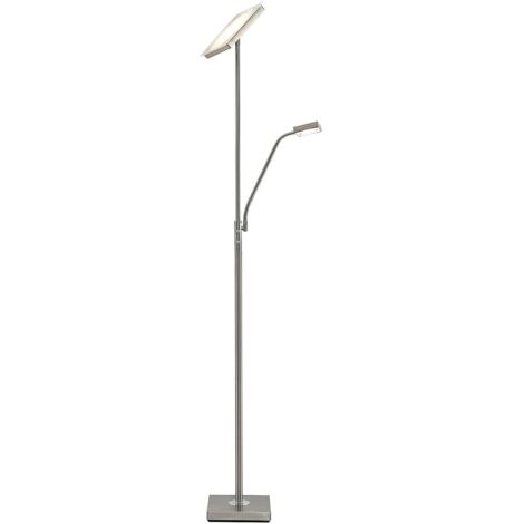 [NEUWERTIG] Lindby Sumani Led Stehleuchte Stehlampe Standleuchte Standlampe Eckig Nickel734 B-Ware