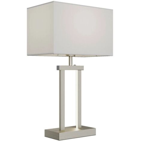 [NEUWERTIG] Lindby Tischlampe Led Leuchte Schreibtischleuchte Nachttischlampe 2x 60 W E27 B-Ware