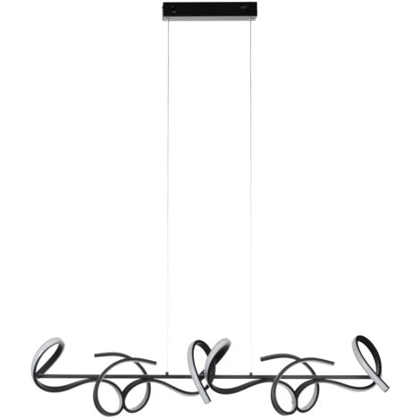 [NEUWERTIG] Lindby Zaylee Led Hängelampe Dimmbar Schwarz Pendelleuchte Leucht Deckenlampe B-Ware