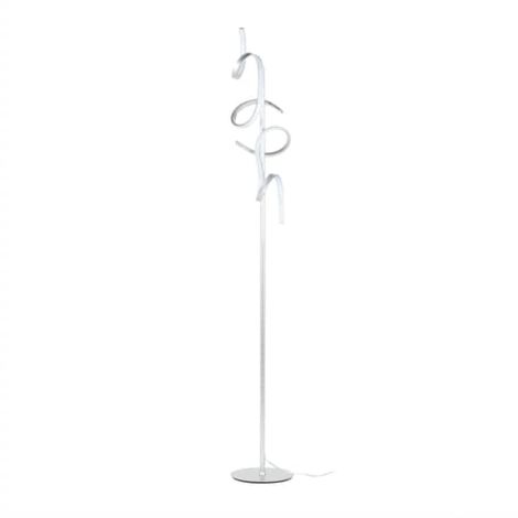 [NEUWERTIG] Lindby Zaylee Led Stehlampe Mit Dimmer Silber Stehleuchte Standleuchte Lampe 834 B-Ware