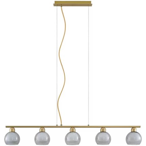 [NEUWERTIG] Lucande Mylah Hängelampe 5fl Hängeleuchte Deckenlampe Deckenleuchte Lampe E14 B-Ware