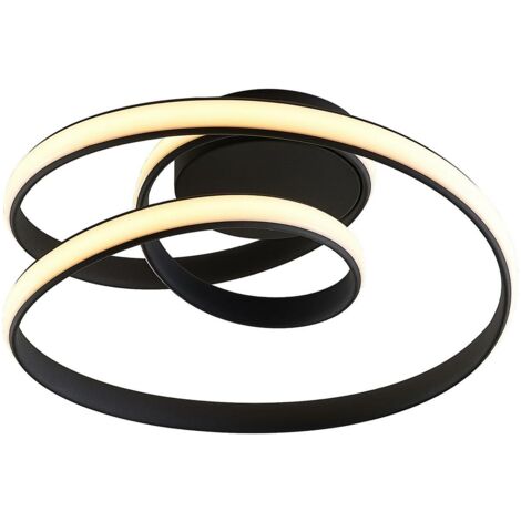 [NEUWERTIG] Lucande Sakina Led Deckenlampe Deckenlampe Deckenlicht Leuchte Sandschwarz B-Ware