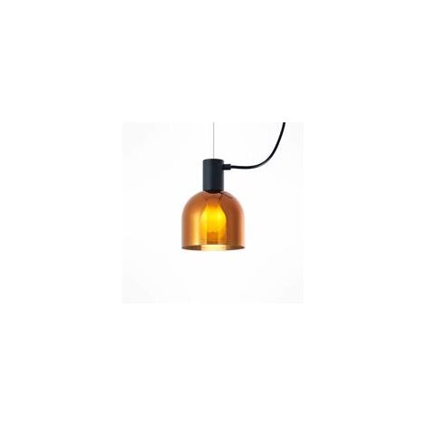 [NEUWERTIG] Lucande Serina Hängelampe Dreiflammig Glas Kupfer Hängeleuchte Lampe Leuchte801 B-Ware
