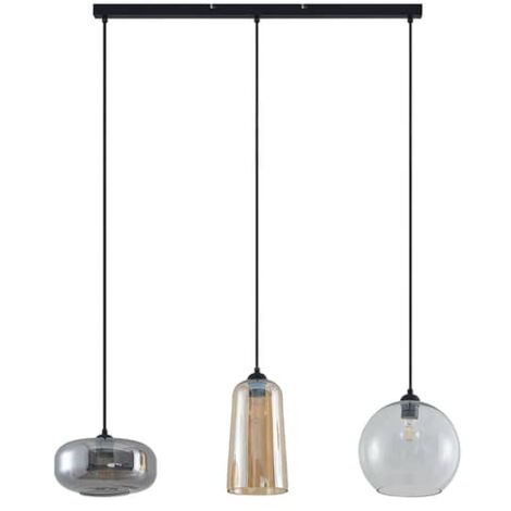 [NEUWERTIG] Lucande Wilja Glas Hängeleuchte Deckenlampe Pendelleuchte Deko Deckenlampe E27 B-Ware
