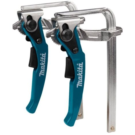 [NEUWERTIG] Makita Klemmzwingen Set 2 Stück 199826 6 Spann Weite 120 Mm Werkzeug Zwinge B-Ware