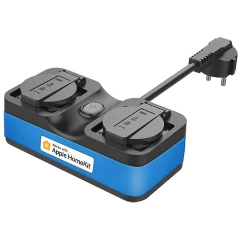 [NEUWERTIG] Meross Smarte Außensteckdose Funksteckdose Ip44 Wlan Steckdose Wasserdicht B-Ware