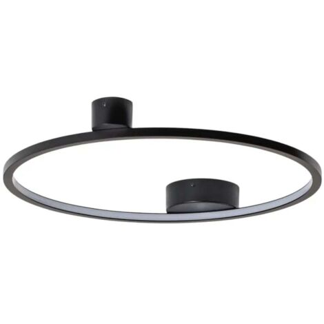 [NEUWERTIG] Milagro Lighting Led Deckenleuchte Lampe Saturno Schwarz ø 50 Cm Metall 4000 K B-Ware